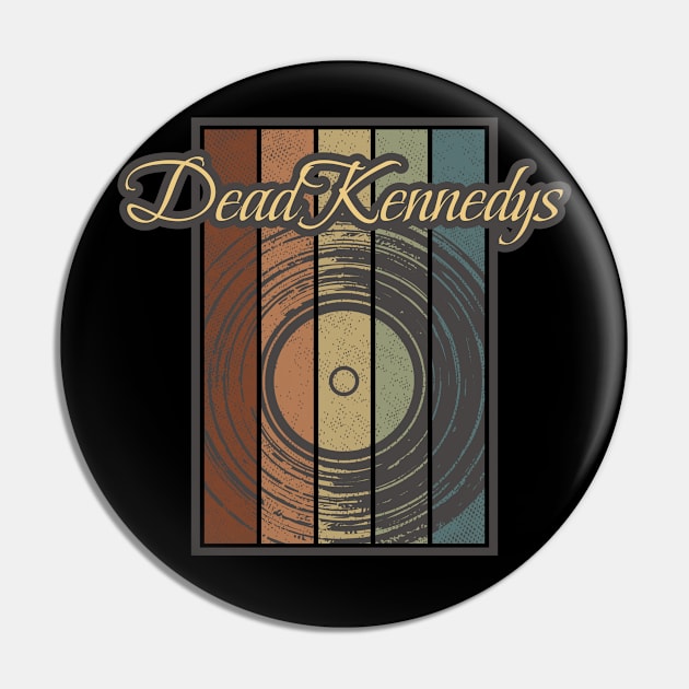 Dead Kennedys Vynil Silhouette Pin by North Tight Rope