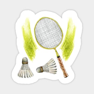 badminton Magnet