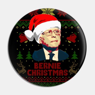 Bernie Sanders Christmas Pin