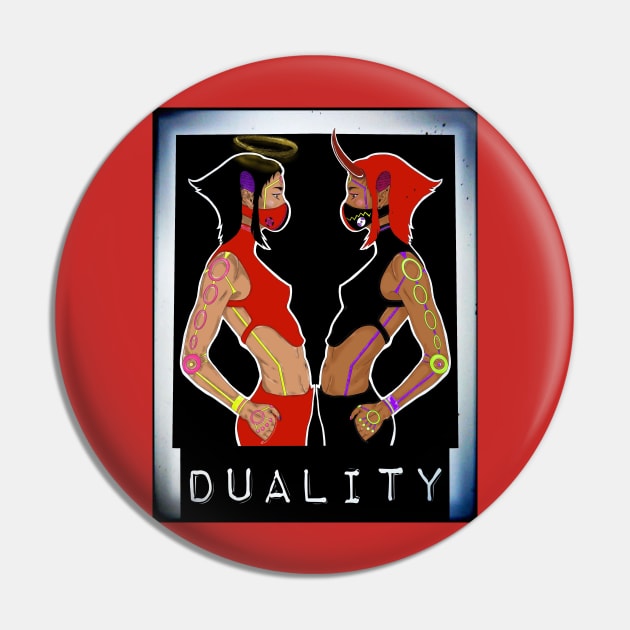 Duality Pin by DraggucciArts