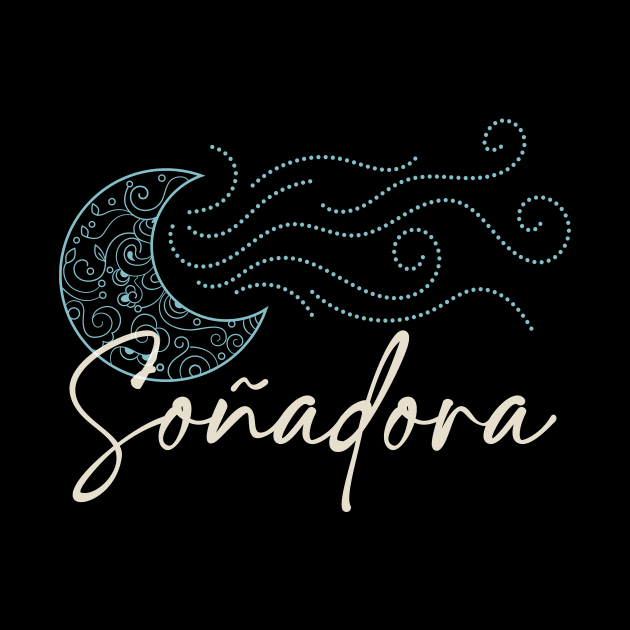 Soñadora - Moon design by verde