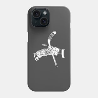 FERDA Fist Bump white Phone Case