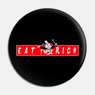 eat the rich(monopoly) Pin