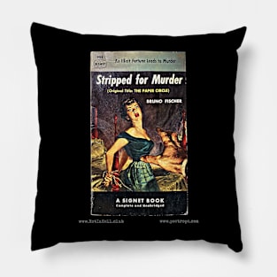 STRIPPED FOR MURDER by Bruno Fischer Pillow