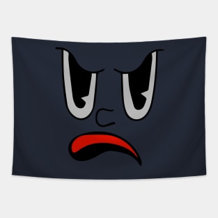 Angry Face Tapestry