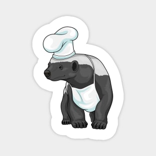 Honey badger Chef Chef hat Magnet