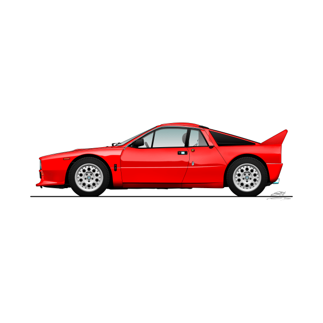 Lancia Rally street legal by Vanillah