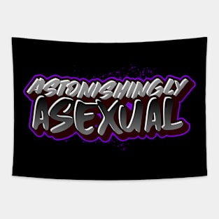 ASTONISHIGLY ASEXUAL Tapestry