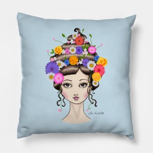 Floral She Pillow