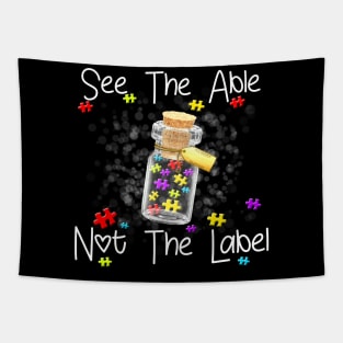 See The Able Not The Label Autism Tapestry