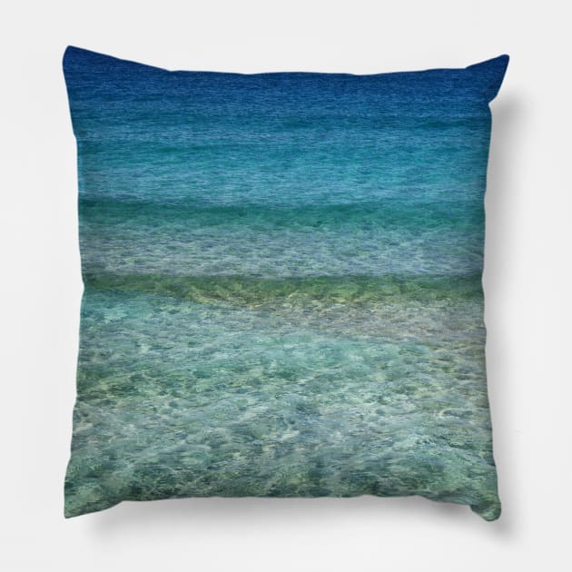 Ocean Waves Earth Nature Water Sea Lover Pillow by ThePowerElite