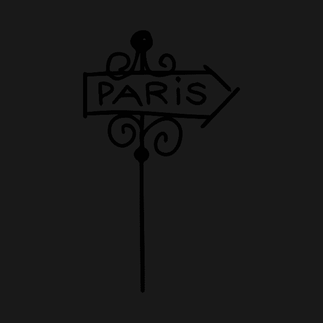 Paris sign by Noma-Design