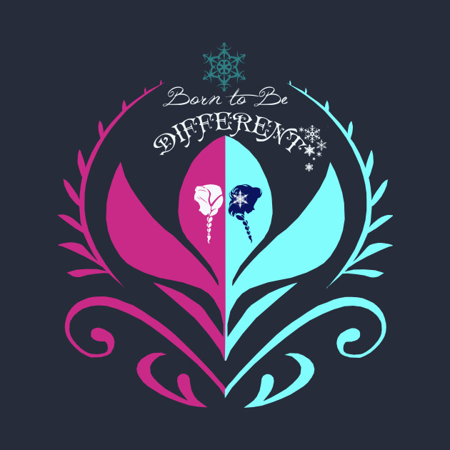 Born to be different - Frozen - T-Shirt | TeePublic