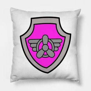 Flying Badge Pillow