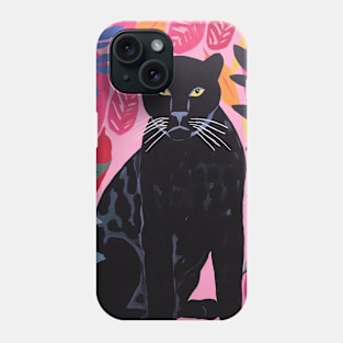 Wild Panther Retro Phone Case