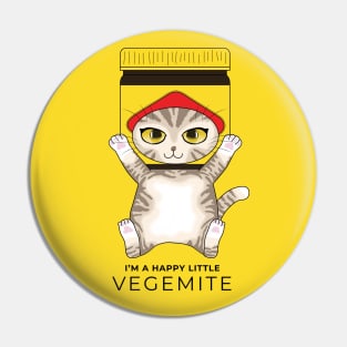 Vegemite Cat Pin