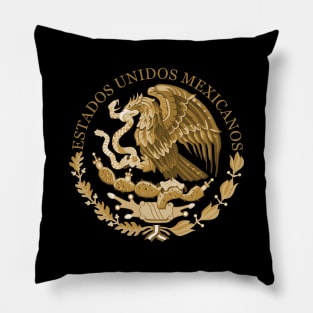 mexico coat of arms Pillow