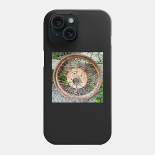 Old Rusted Wheel Country Vibe Phone Case