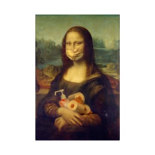 Mona Lisa mask T-Shirt