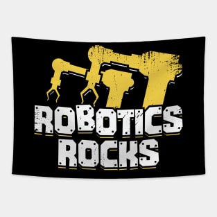 Robotics Rocks Engineering Engineer Gift Tapestry