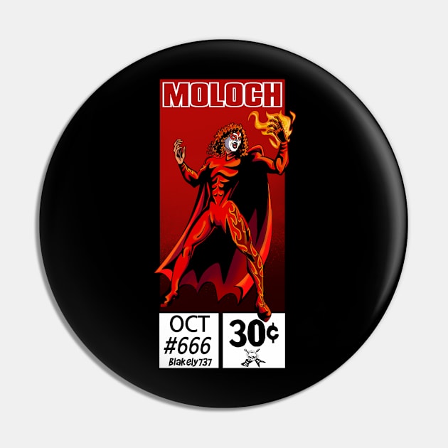 Moloch Comics Pin by blakely737