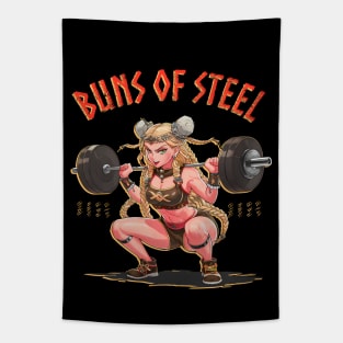 Viking Valkyrie: Forged with "Buns of Steel" Tapestry