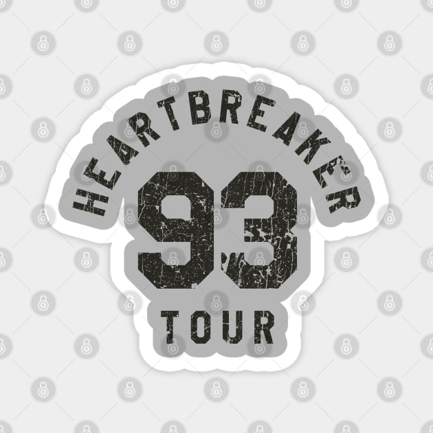 Heartbreaker Tour 1993 Magnet by JCD666