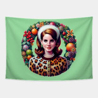 Lana Del Rey - Merry Christmas Baby Tapestry