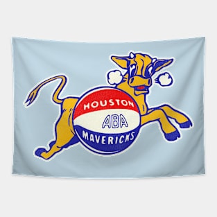 Defunct Houston Mavericks Basketball Team Tapestry