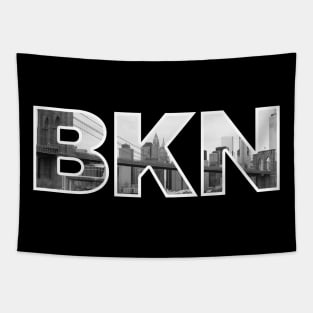 Brooklyn Nets BKN Skyline Tapestry