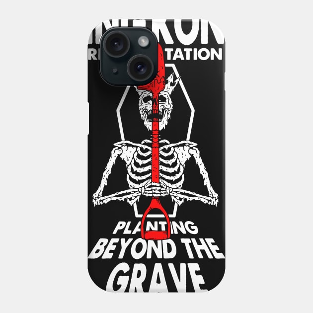 Planting Beyond The Grave Phone Case by CharlieWizzard