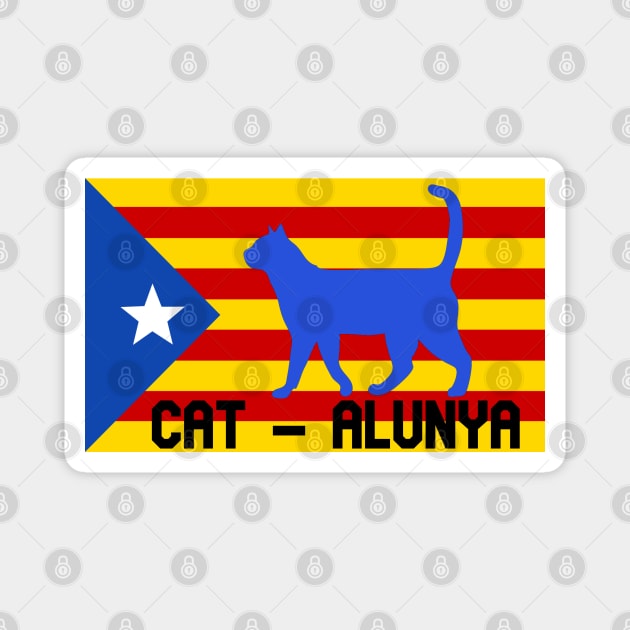 CATalunya flag Magnet by G4M3RS