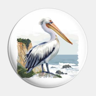 Pelican Art Pin