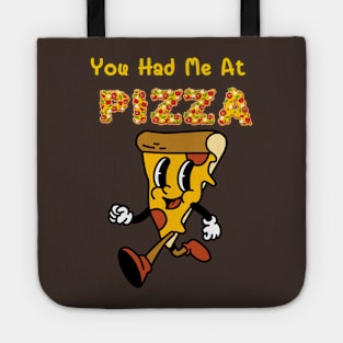 You had me at pizza Tote