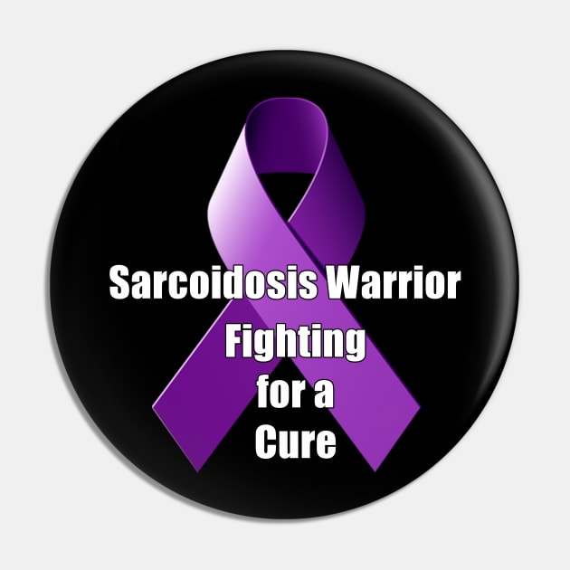 Sarcoidosis Warrior Pin by imphavok