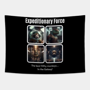 Filthy Monkeys - Expeditionary Force Tapestry