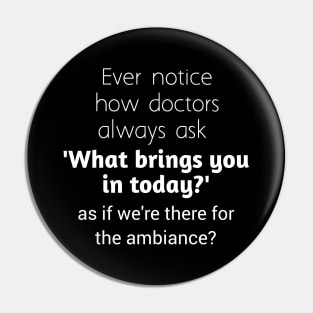 Funny doctor quote Pin