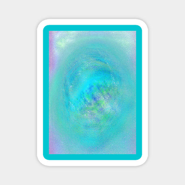 Blue Mist Magnet by DigiDesigns