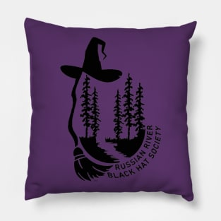 Russian River Black Hat Society Pillow