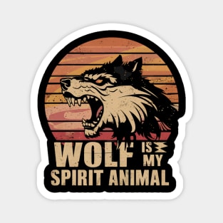 wolf-lover Magnet