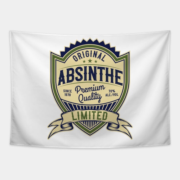 Premium Quality Absinthe Tapestry by Verboten