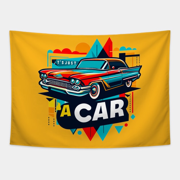 Car Tapestry by Vehicles-Art