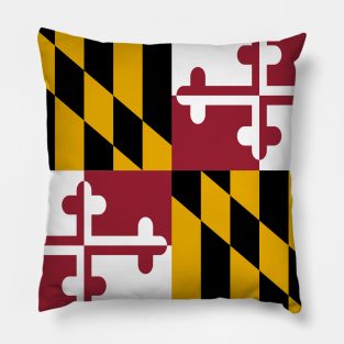 Maryland Flag Pillow