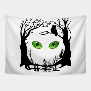 Halloween Eyes Tapestry