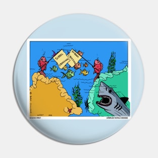 School crossing Pin