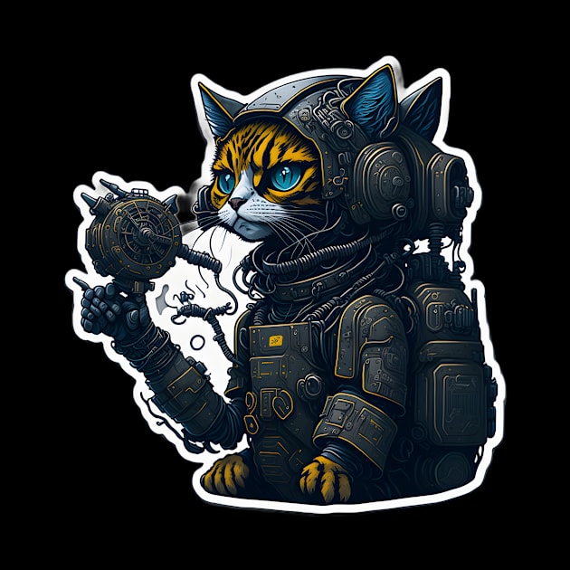 Mecha Cat_009 by Kulturmagazine