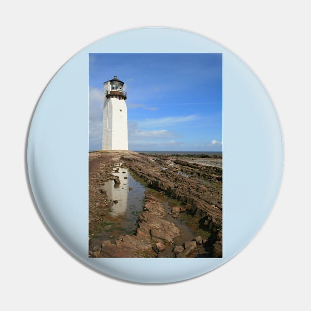 Southerness Lighthouse Pin by RedHillDigital