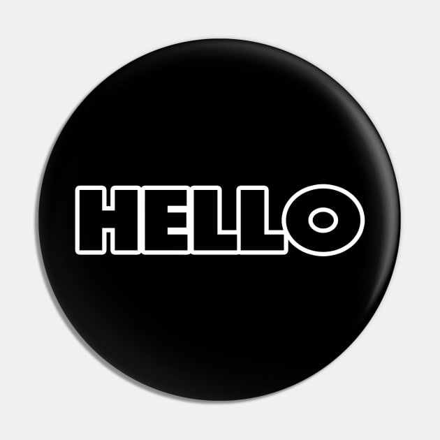 Hello Pin by lenn