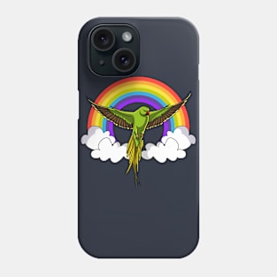 Cute Parrot Parakeet Bird Pet Rainbow Phone Case