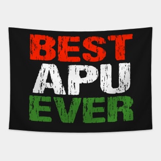 Hungarian Dad Best Apu Ever Father Apa Hungary Flag Distressed Tapestry